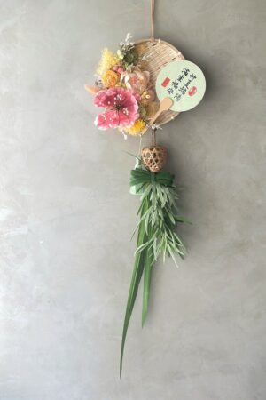 端午節永生花壁掛
